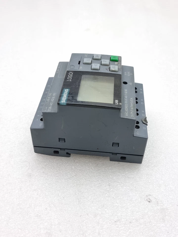 Used Working Siemens 6ED1052-1CC01-0BA8 Logo 24CE DC24V 6ED10521CC010BA8